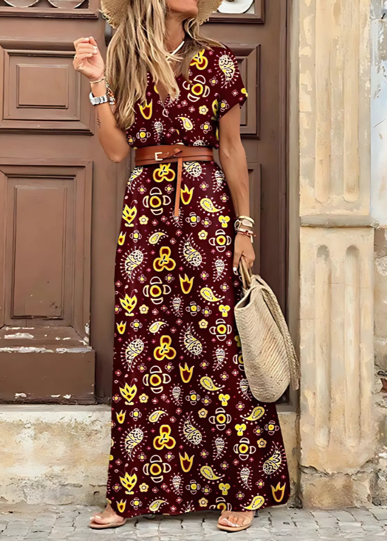 Tahlee | Abito Maxi Boho Elegante