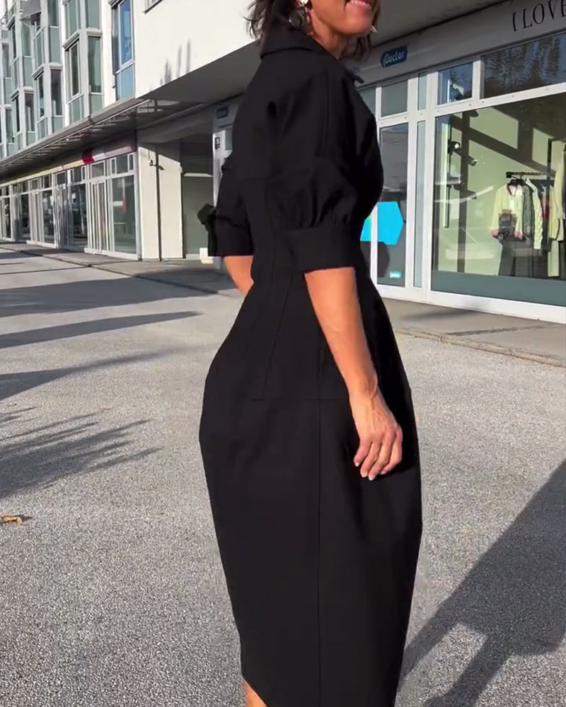 "Karolin | Bekväm Lång Klänning" can be rewritten as "Karolin | Komfortabel Lång Klänning".