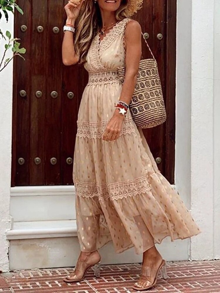 Joanna | Bohemian Maxi Dress