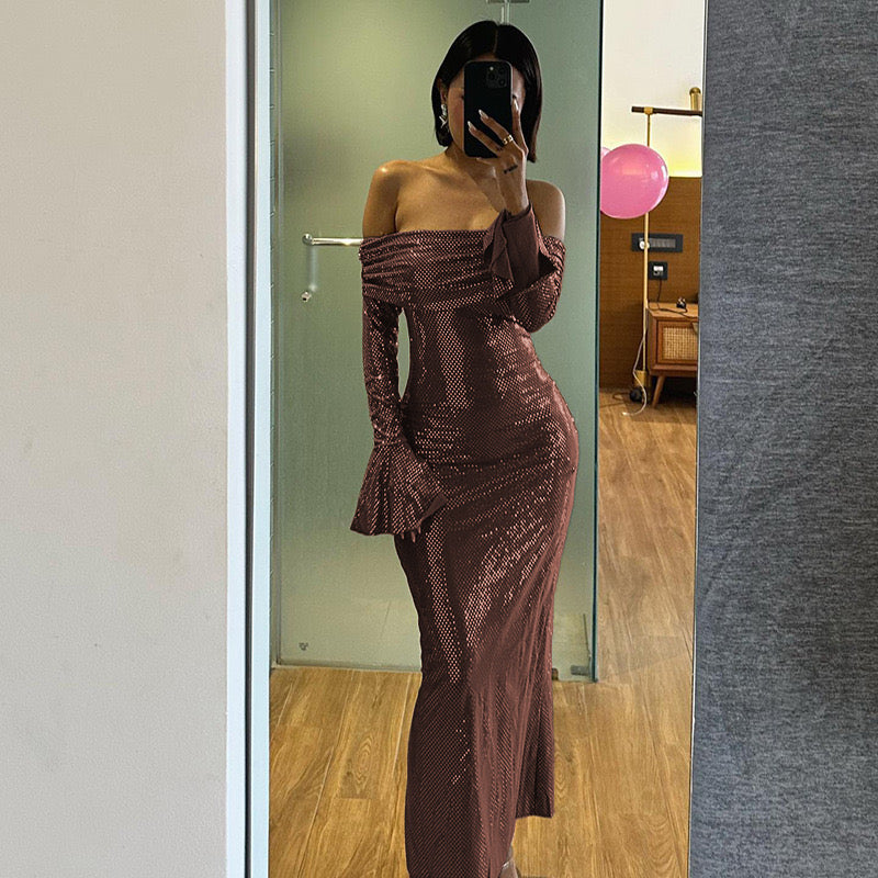 Astella - Pailletten Kleid