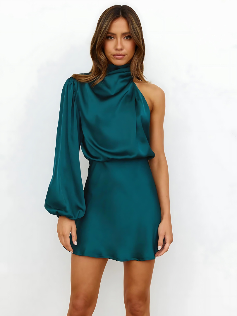 Eline | Satin Maxi Dress