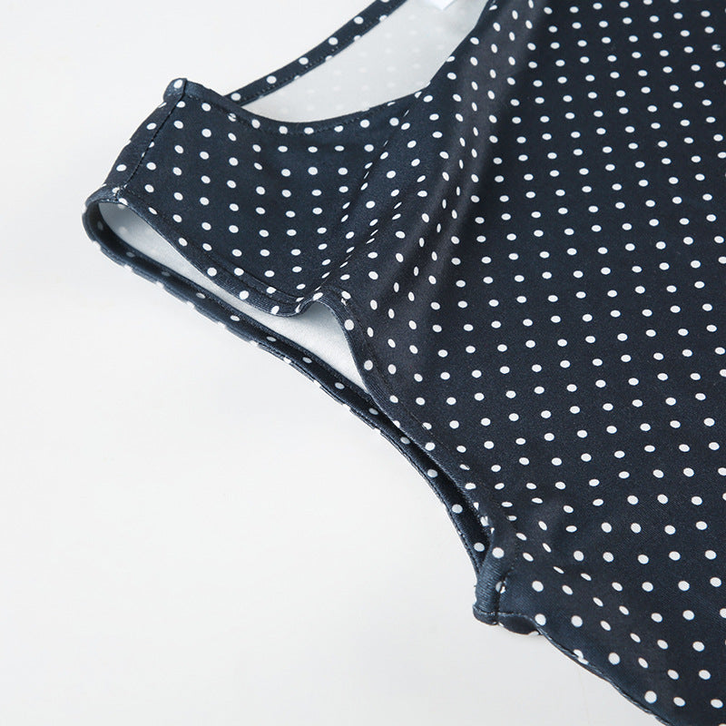 Jane | Dotted Mini Dress