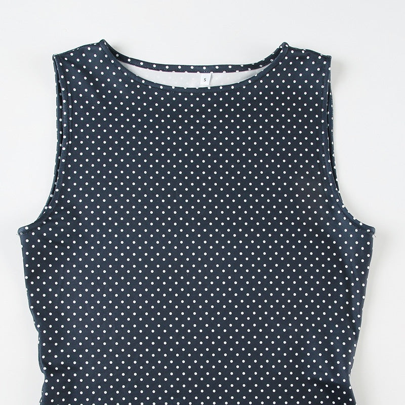 Jane | Dotted Mini Dress