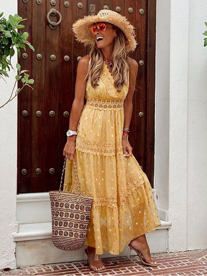 Joanna | Bohemian Maxi Dress