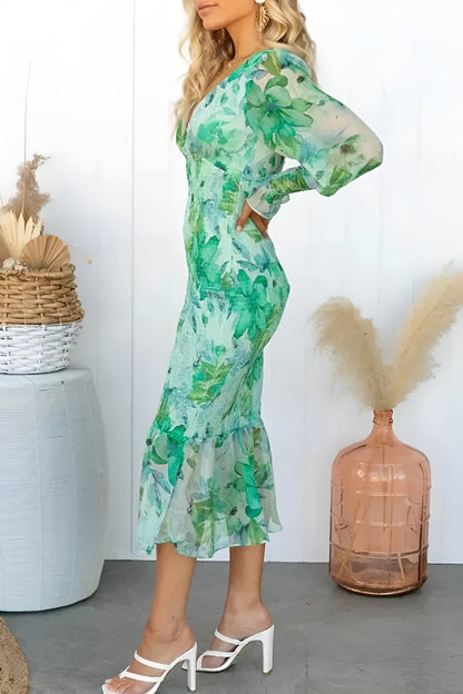 Ynne™ - Elegant blommig klänning