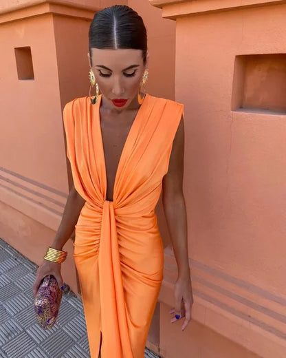 Moriah – Stylish Pleated Dress