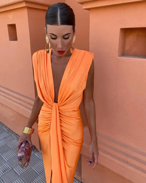 Moriah – Stylish Pleated Dress