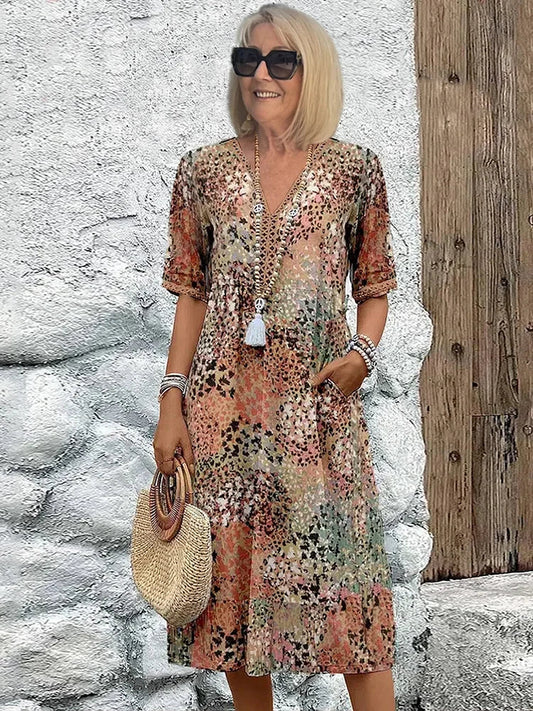Monica | Stylish Floral Dress