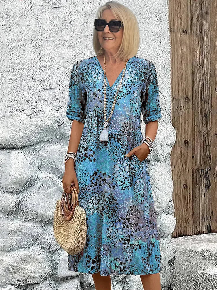 Monica | Stylish Floral Dress