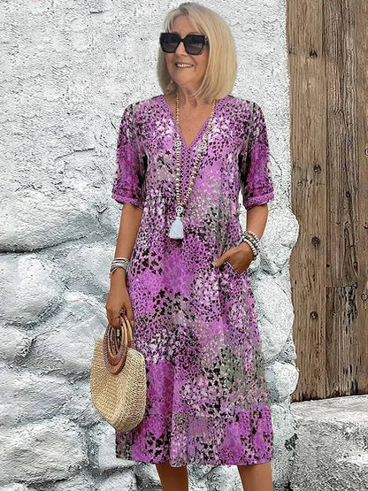 Monica | Stylish Floral Dress