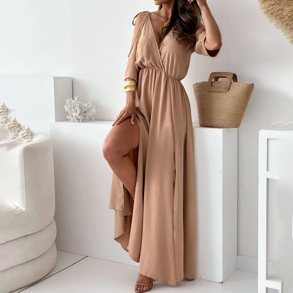 Sienna | Elegant klänning med sidöppning