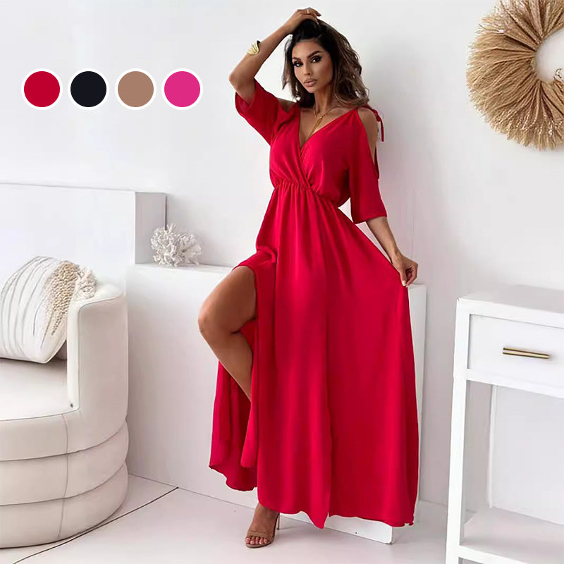 Sienna | Elegant klänning med sidöppning