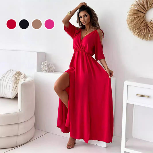 Sienna | Elegant klänning med sidöppning