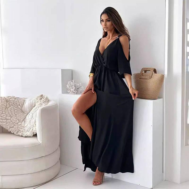 Sienna | Elegant klänning med sidöppning