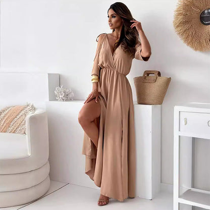 Sienna | Elegant klänning med sidöppning