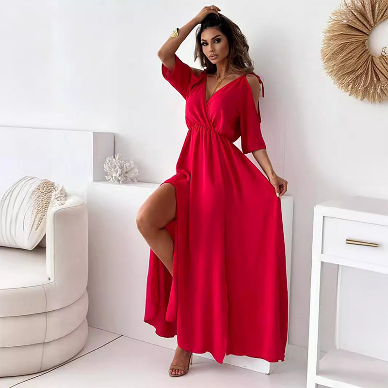 Sienna | Elegant klänning med sidöppning